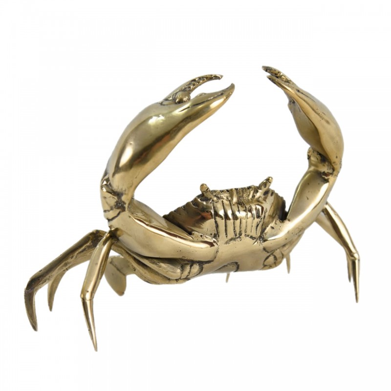 BRONZ CRAB DECO - BRONZE STATUES